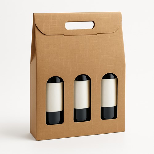 potrójne pudełko na wino