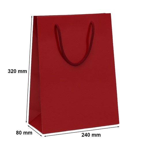 Torby Na Prezenty Bordowe