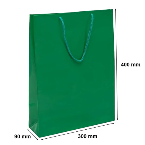 Torba Laminowana Ciemnozielona