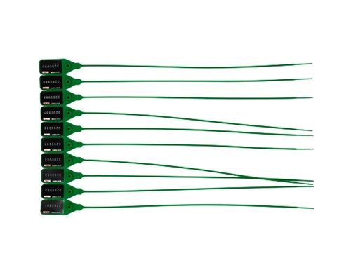 Plomba Plastikowa Unix M 285mm Zielona 10szt