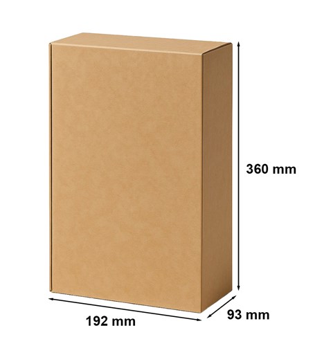 Pudełko Premium na 2 wina 360x192x93mm PURE