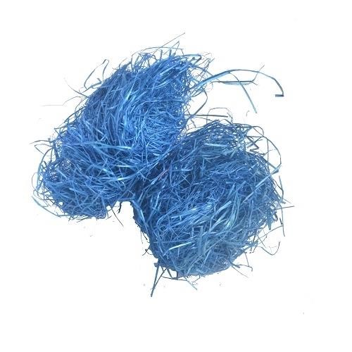 Dekoracyjna wełna drzewna 500g Granatowa