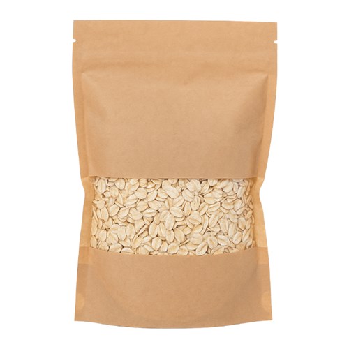 Doypack Papier + PE 500ml Małe okno -100 sztuk