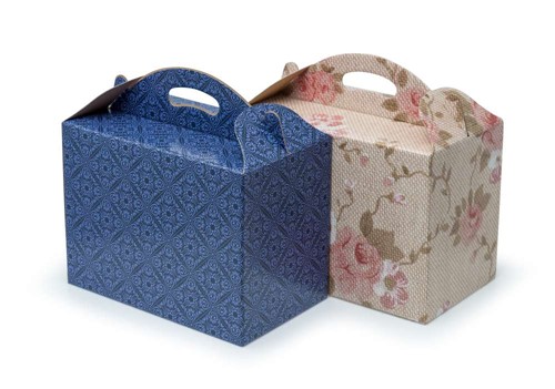 Pudełko z uchwytem F217 300x180x220mm ozdobne