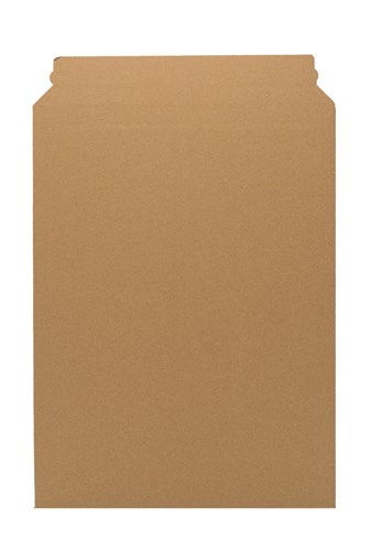 Koperta kartonowa 300x540 mm brązowa z paskiem klejącym – sztywna tekturowa do wysyłki dużych dokumentów