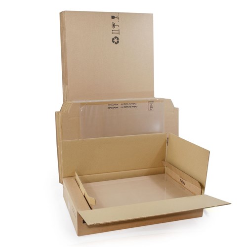 Kartony Fix Box z wkładką na Laptop 17" 515x350x100mm 100szt