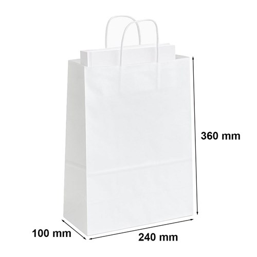 Torba Prezentowa Biała