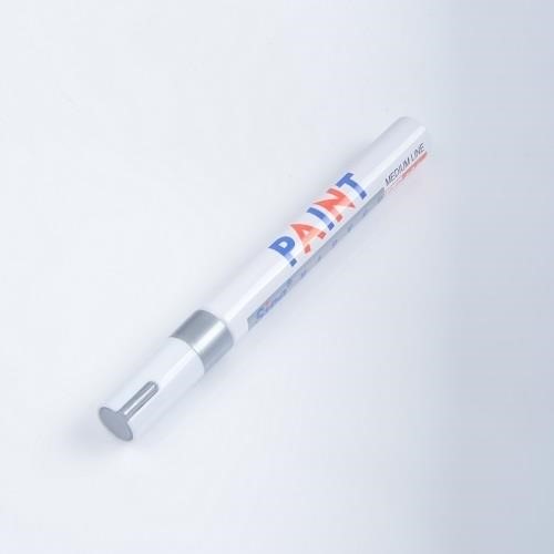 Pisak z farbą SP101, medium, kolor: srebrny