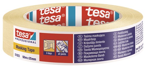 Taśma Papierowa Malarska TESA 51023 25mm/50m