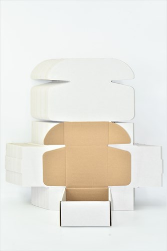 Pakiet - Karton wykr. 200x150x150mm Biały - 10 szt