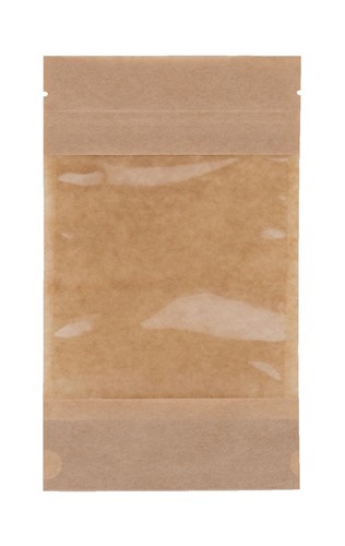 Doypack ECO KRAFT duże okno