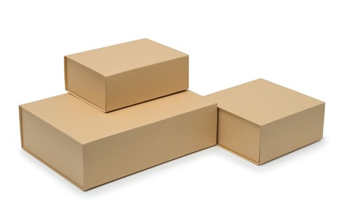 Pudełko Magnetyczne Kraft 200x200x90mm Pudełko Prezentowe Ozdobne