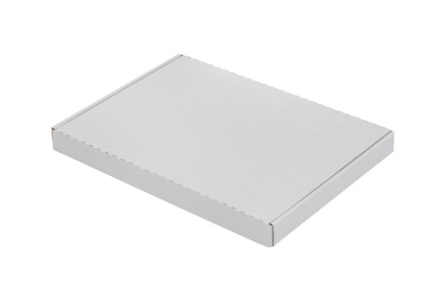 Pakiet - Karton wykr. 305x215x25mm Biały - 10 szt