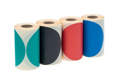 Etykiety samoprzylepne zielone