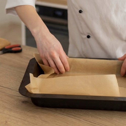 Papier do pieczenia Paclan Expert na rolce 50 m – silikonowany dwustronnie