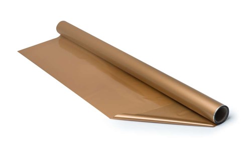 złota folia celofan