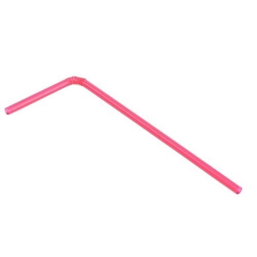 Słomka Łamana Mix Kolorów fi 5mm 500szt.