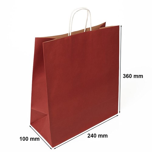 Torebka Upominkowa Bordowa