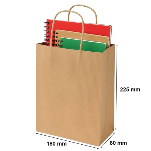 Papierowa Torba Ekologiczna Brązowa