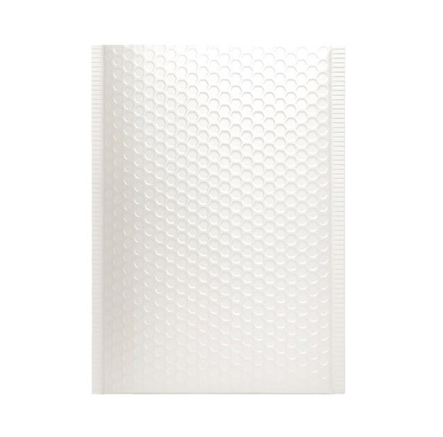 Koperta Metaliczna 260x360mm Biała Perłowa