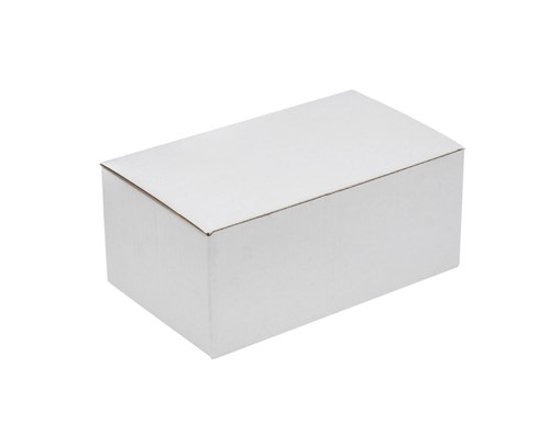 Pakiet - Karton wykr. 250x150x100mm Biały - 10 szt