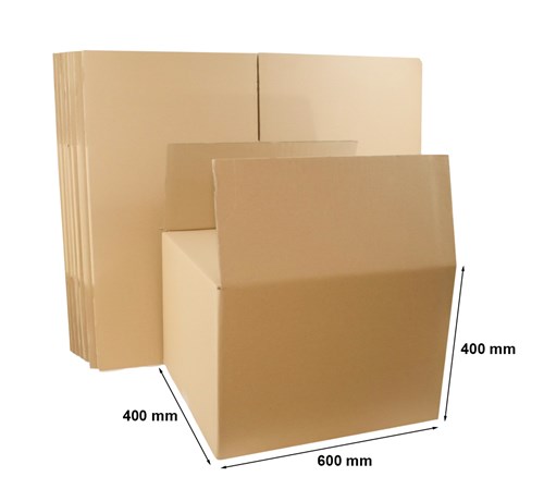 Kartony Klapowe 600x400x400mm BC650, 100 sztuk