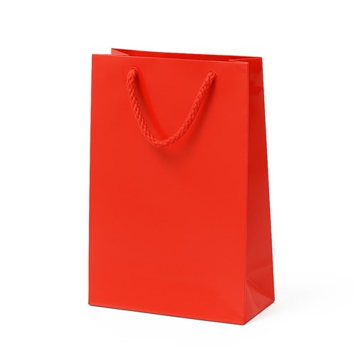 Torba Laminowana Na Prezent Czerwona 