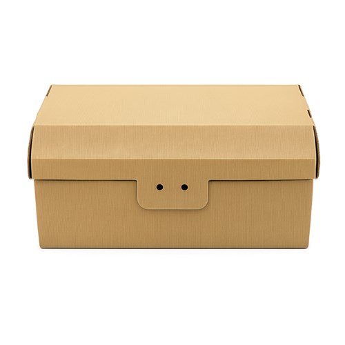 Eko Karton Karbowany z Pokrywką – Kufer na Prezent 320x200x100 mm