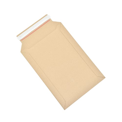 Koperta kartonowa 3D 285x405mm brązowa fala E z paskiem samoprzylepnym