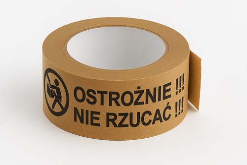 Taśma Papierowa Ostrożnie Nie Rzucać 50mm/45m