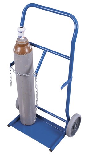 stalowa taczka do butli