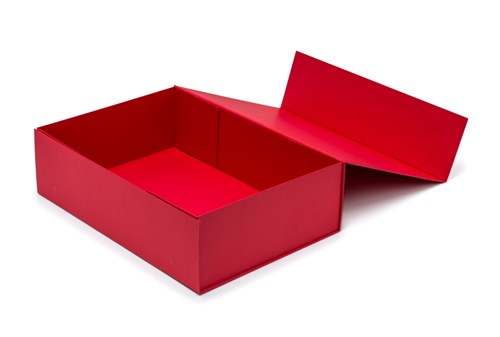 Pudełko Magnetyczne Czerwone 250x180x70mm Eleganckie Pudełko Ozdobne