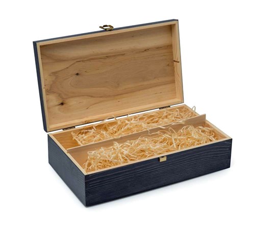 drewniane pudełko na wino