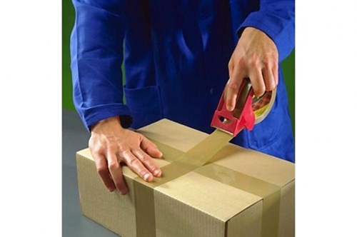 Dyspenser mini do taśmy czerwony SCOTCH z taśmą