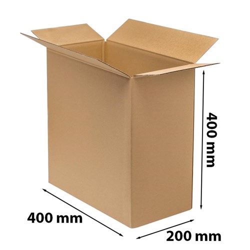 Karton klapowy 400x200x400 mm – tekturowe pudełko do palety euro