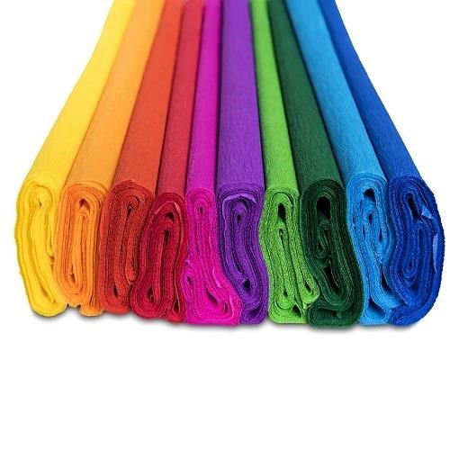 Bibuła Marszczona 50x200cm Ciemna Zielona