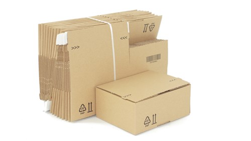 Karton fasonowy pudełko tekturowe 169x130x70mm - pakiet 10 sztuk