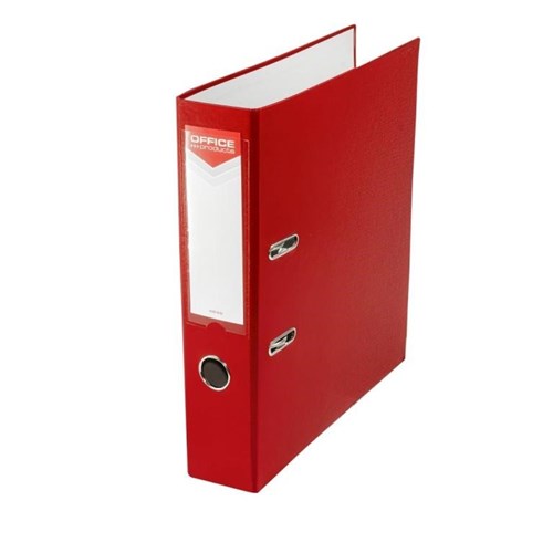 Segregator A4 75mm Czerwony Basic