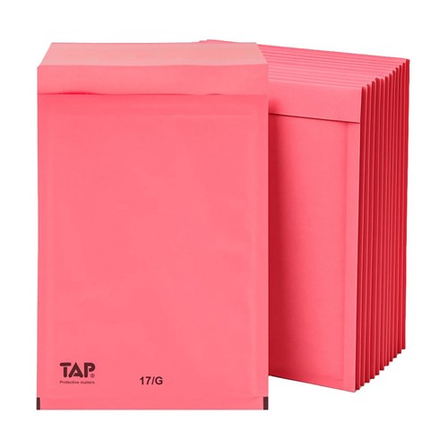 Koperty bąbelkowe G17 Różowe - 100szt