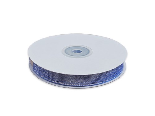 Wstążka brokatowa 12mm 32m WB7005 niebieska