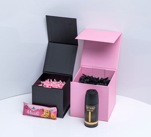 Pudełko magnetyczne 150x150x150mm Czarne