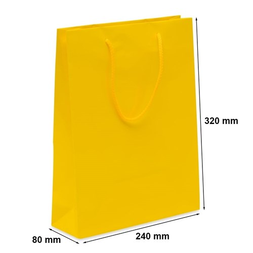 Torba Prezentowa Żółta