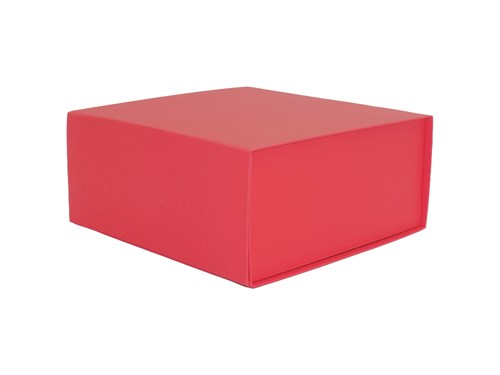 Pudełko Magnetyczne Czerwone 200x200x90mm Karton Ozdobny Prezentowy
