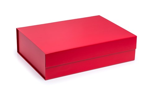 Pudełko Magnetyczne Czerwone 440x320x120mm (zew) A3 Na prezent