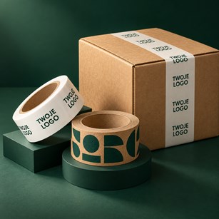 Custom printed packing tape – materials and 3D design