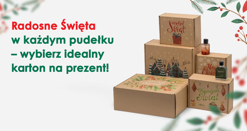 Pudełka świąteczne