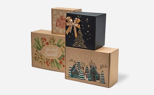 Pudełka świąteczne