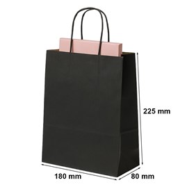 Torby Papierowe Na Prezent Czarne