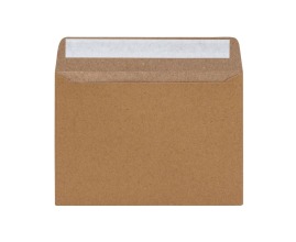 Koperty na zaproszenia brązowe