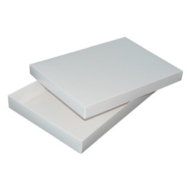 Białe pudełko laminowane 350x240x40mm